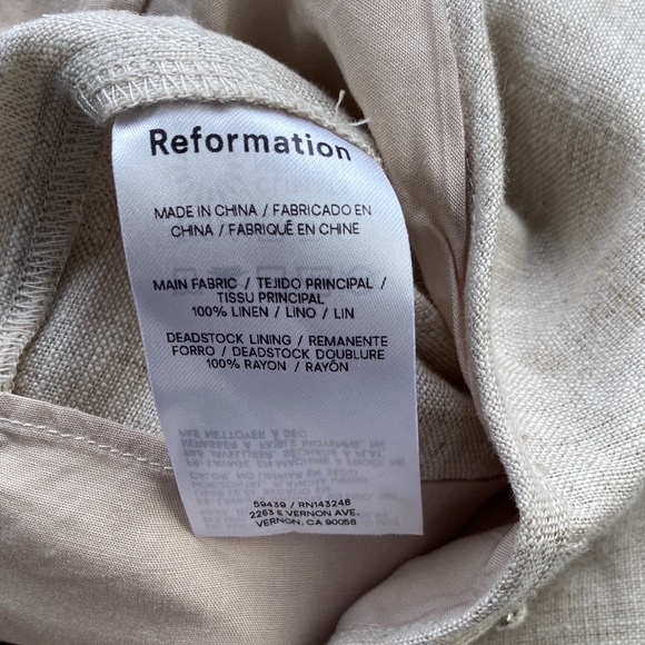 Reformation Linen Jumpsuit - Picture 15 of 15